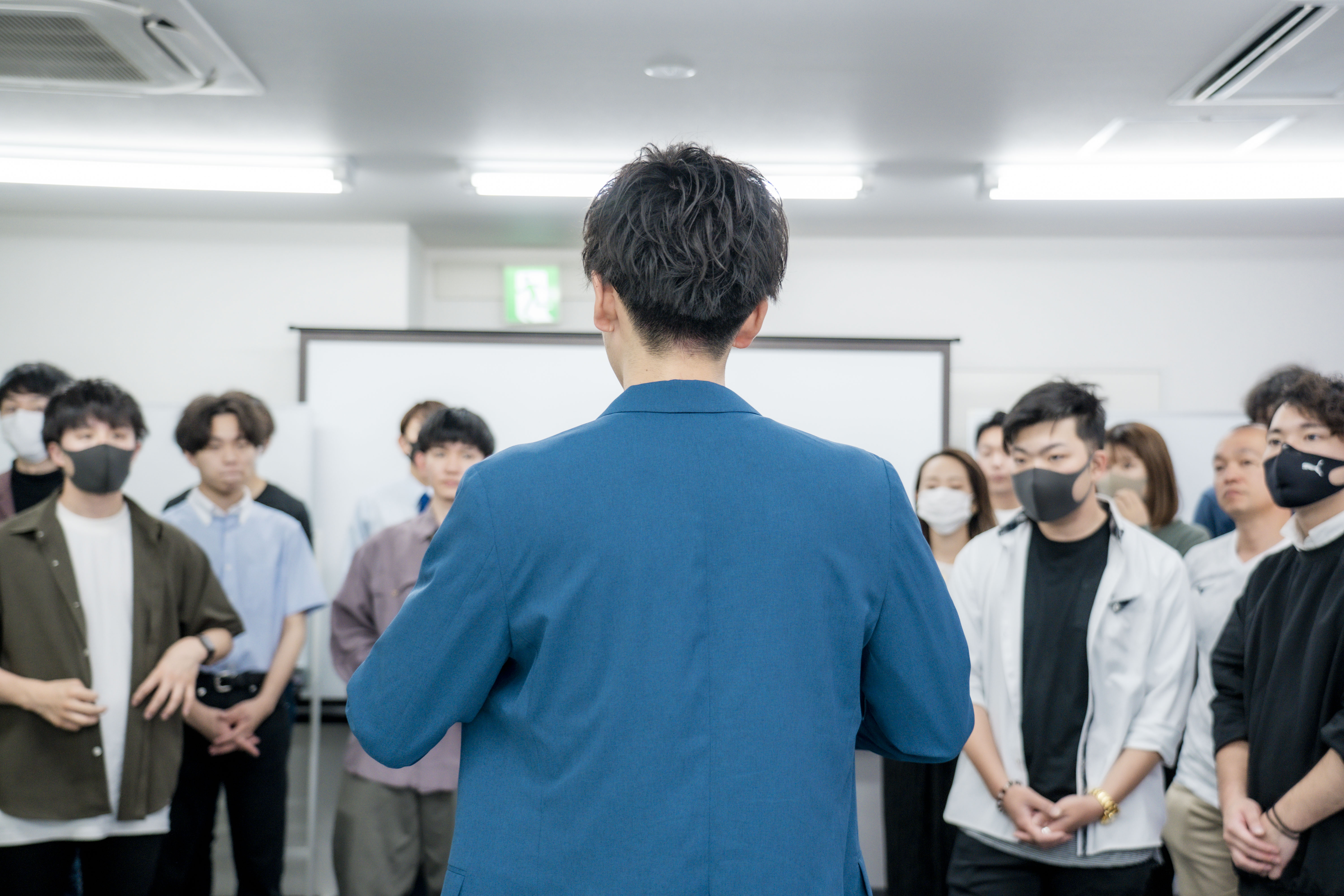 メンバーとの朝会